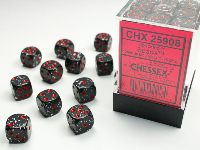 Chessex® 12mm d6 Dice Block™ (36 dice)