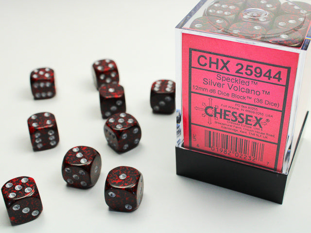 Chessex® 12mm d6 Dice Block™ (36 dice)