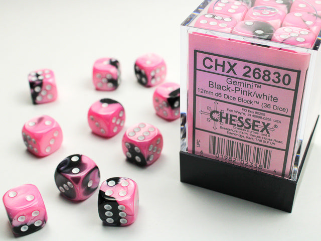 Chessex® 12mm d6 Dice Block™ (36 dice)