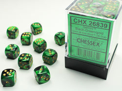 Chessex® 12mm d6 Dice Block™ (36 dice)