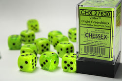 Chessex® 16mm d6 Dice Block™ (12 dice)