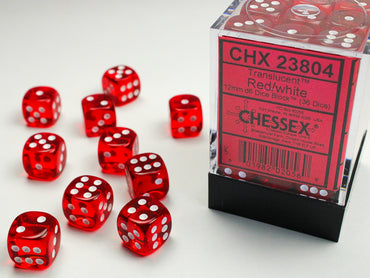 Chessex® 12mm d6 Dice Block™ (36 dice)