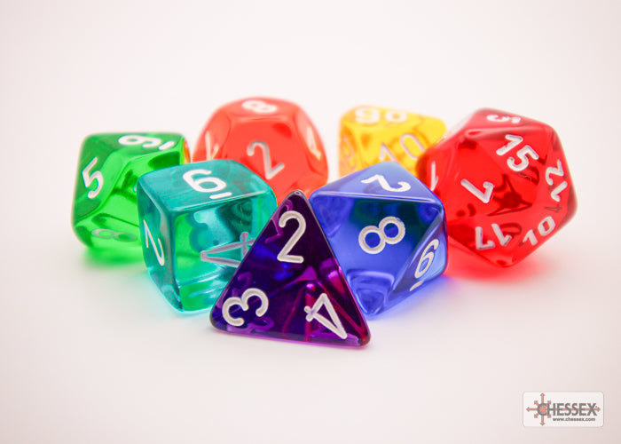 Chessex® Polyhedral 7-Dice Set