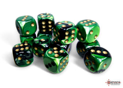 Chessex® 16mm d6 Dice Block™ (12 dice)