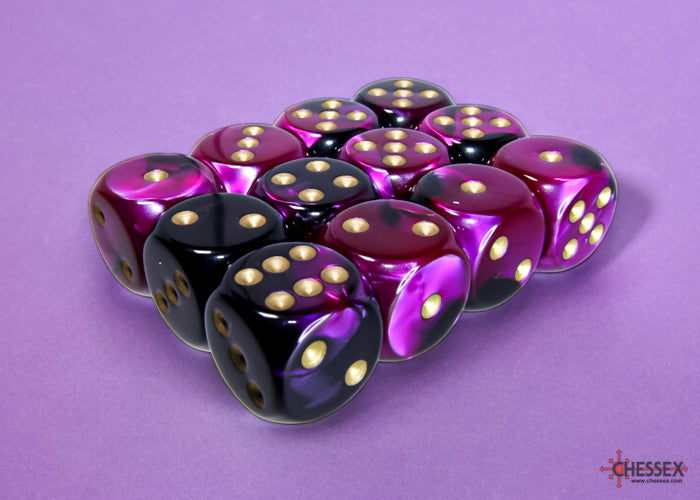 Chessex® 16mm d6 Dice Block™ (12 dice)
