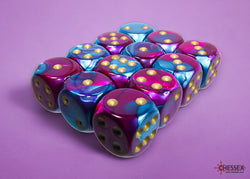 Chessex® 16mm d6 Dice Block™ (12 dice)
