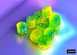 Chessex® 16mm d6 Dice Block™ (12 dice)