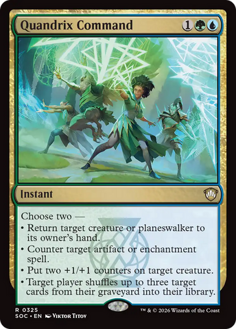 Quandrix Command [Secrets of Strixhaven Commander]
