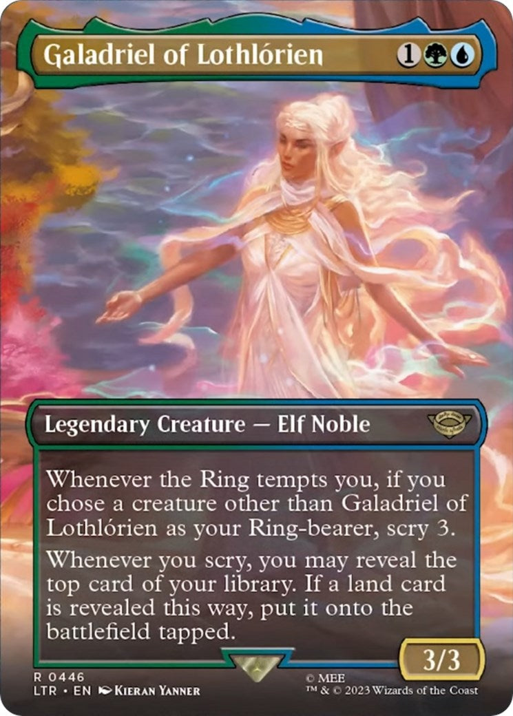 Galadriel of Lothlorien (Borderless Alternate Art) [The Lord of the Ri