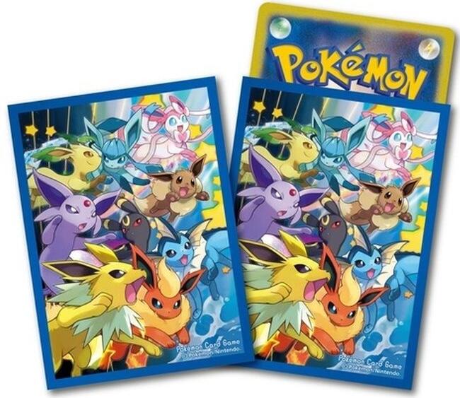 Card Sleeves - Eevee Dash! (64-Pack) (Pokemon Center Japan Exclusive)