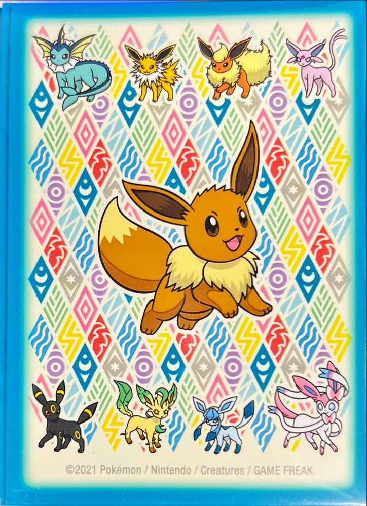 Card Sleeves - Eevee Prismatic (Blue Frame) (65-Pack)