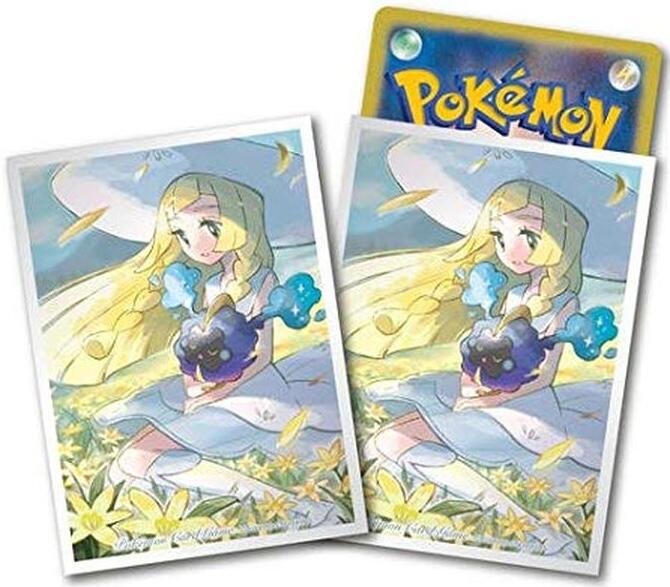 Card Sleeves - Lillie & Cosmog (64-Pack) (Pokemon Center Japan Exclusive)