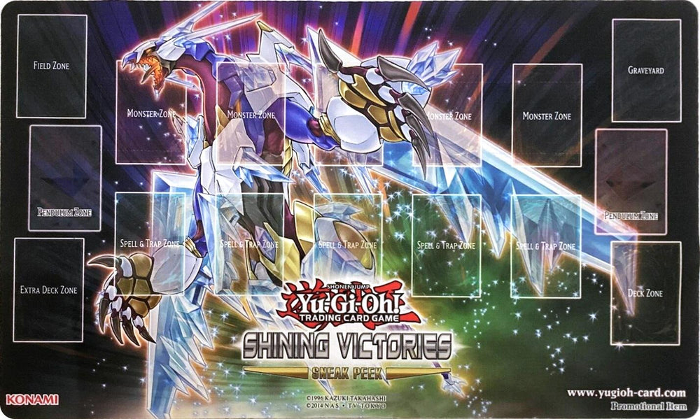Game Mat - Shining Victories Sneak Peek Promo (Crystal Wing Synchro Dragon)