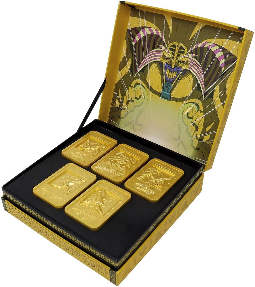 24k Gold-Plated Ingot Set - Exodia The Forbidden One (Limited Edition)