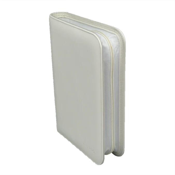 Ultra PRO: 4-Pocket Zippered PRO-Binder - Vivid (White)