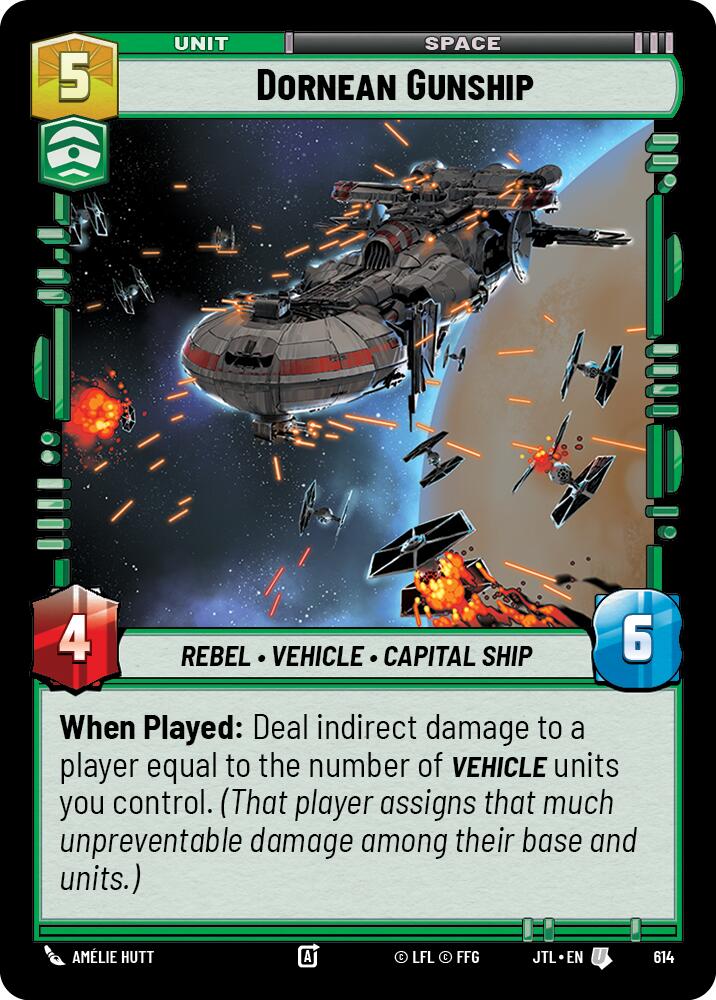 Dornean Gunship (614) (614) [Jump to Lightspeed]