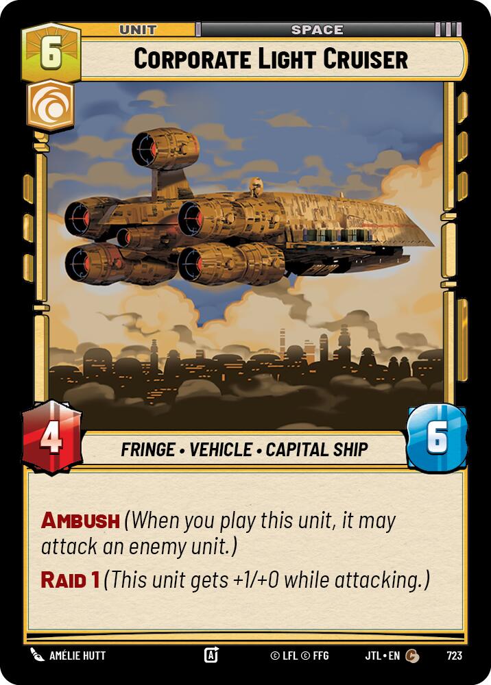 Corporate Light Cruiser (723) (723) [Jump to Lightspeed]