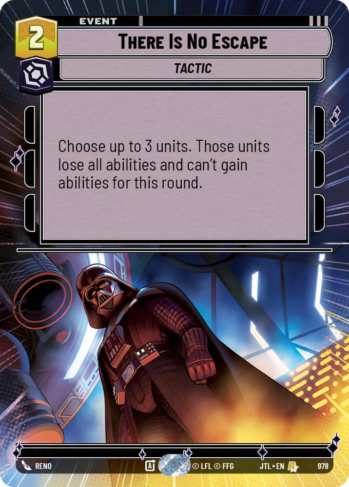 There Is No Escape (978) (Hyperspace Foil) (978) [Jump to Lightspeed]