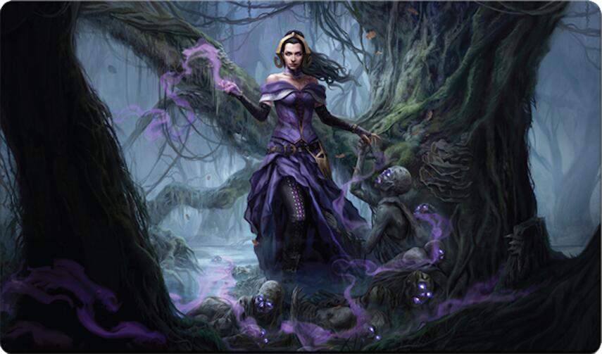Ultra PRO: Playmat - Magali Villeneuve (Liliana, Waker of the Dead - Kickstarter Exclusive)