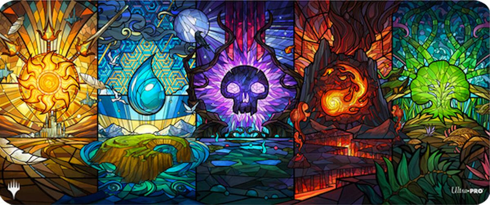 Ultra PRO: Playmat - Magali Villeneuve (Stained Glass 6ft Playmat - Kickstarter Exclusive)