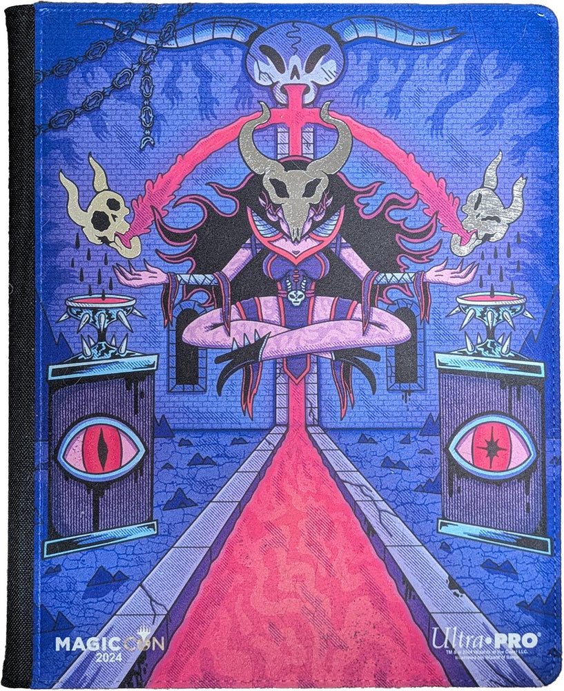 Ultra PRO: 9-Pocket PRO-Binder - MagicCon 2024 (Dark Ritual)