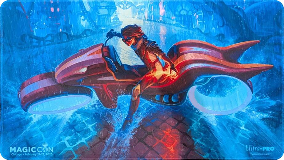 Ultra PRO: Playmat - MagicCon 2024 (Foil Chandra, Spark Hunter - Chicago)