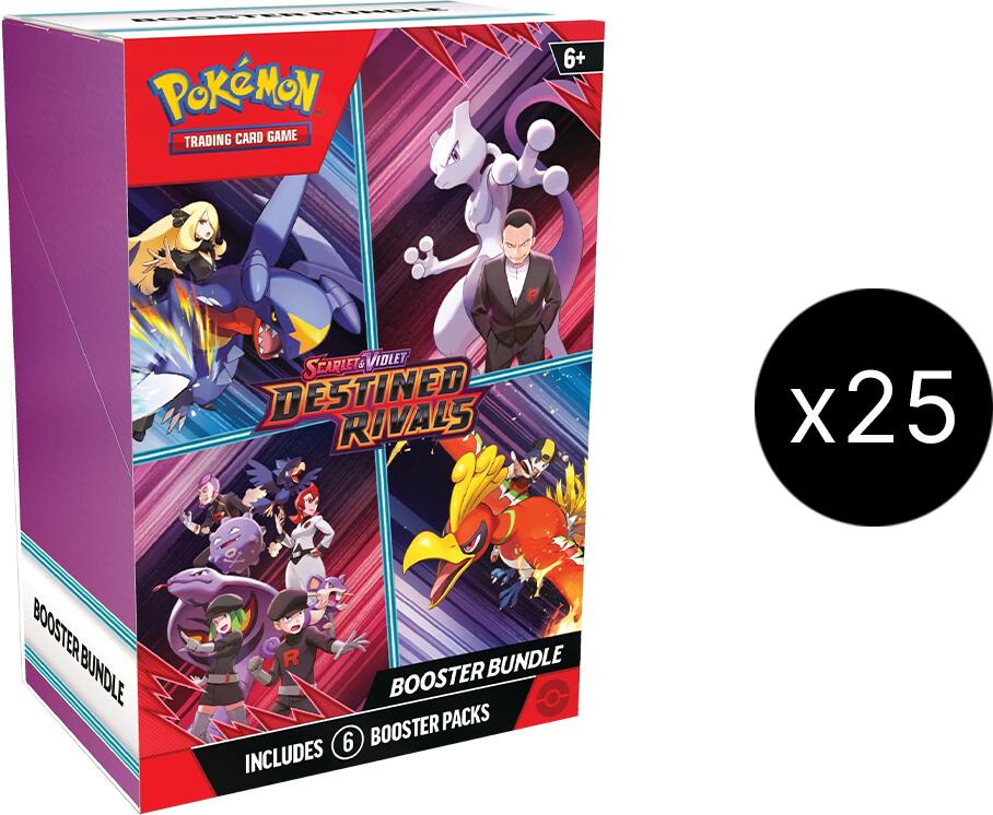 Scarlet & Violet: Destined Rivals - Booster Bundle Case