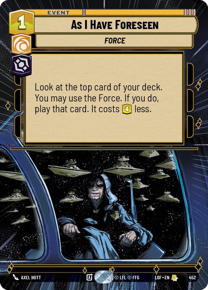 As I Have Foreseen (452) (Hyperspace) (452) [Legends of the Force]