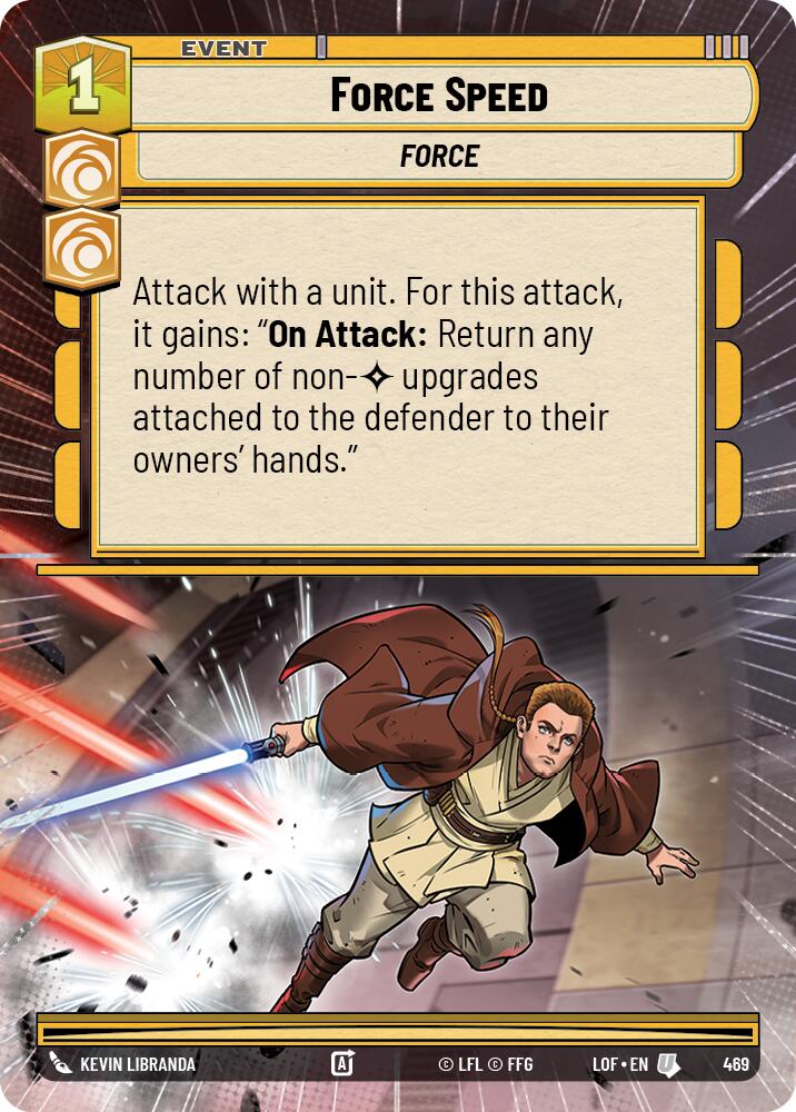 Force Speed (469) (Hyperspace) (469) [Legends of the Force]