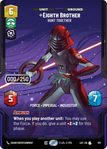 Eighth Brother - Hunt Together (1117) (Serialized) (1117) [Legends of the Force]