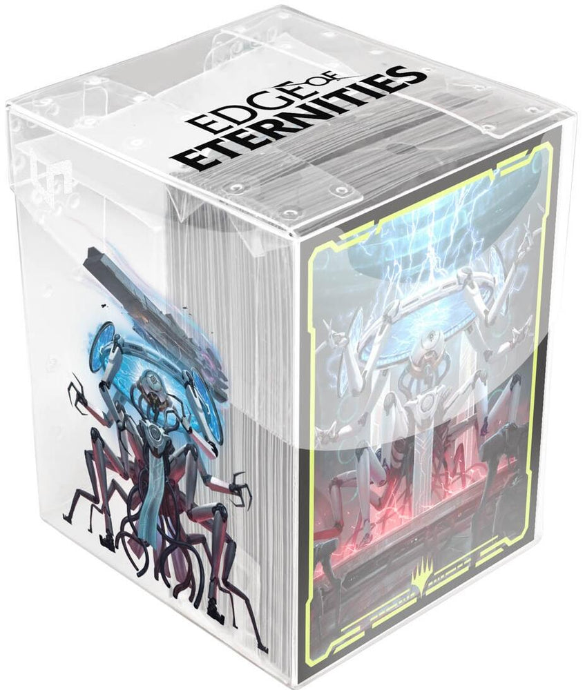 Ultra PRO: Standard Deck Protector Sleeves in Clear Box - Edge of Eternities (Commander A 100-pack)