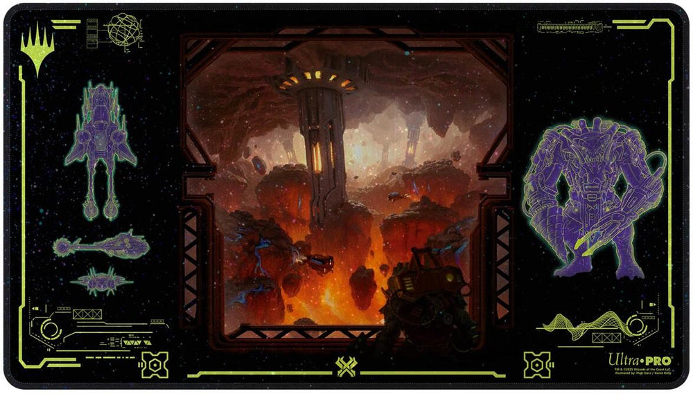 Ultra PRO: Holofoil Playmat - Edge of Eternities (Red Mythic)
