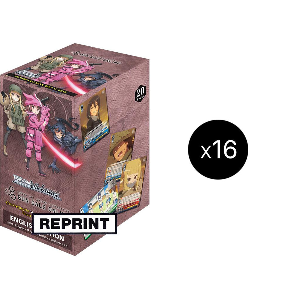 SAO Alternative: Gun Gale Online Booster Box Case [Second Edition]
