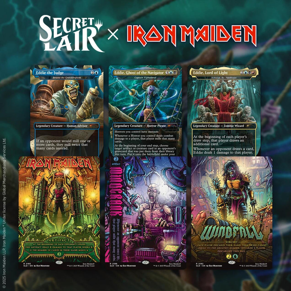 Secret Lair: Drop Series - Secret Lair x Iron Maiden: Eddie Unchained (Non-Foil Edition)