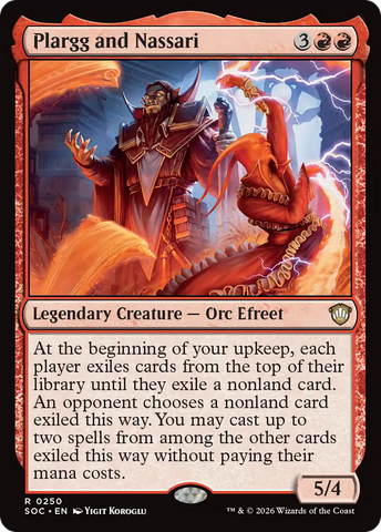 Plargg and Nassari [Secrets of Strixhaven Commander]