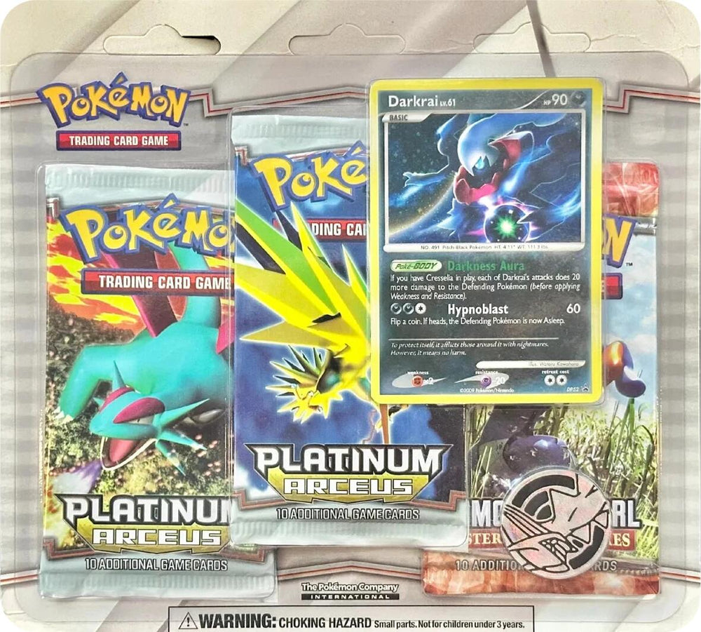Platinum: Arceus - 3 Pack Blister (Darkrai)