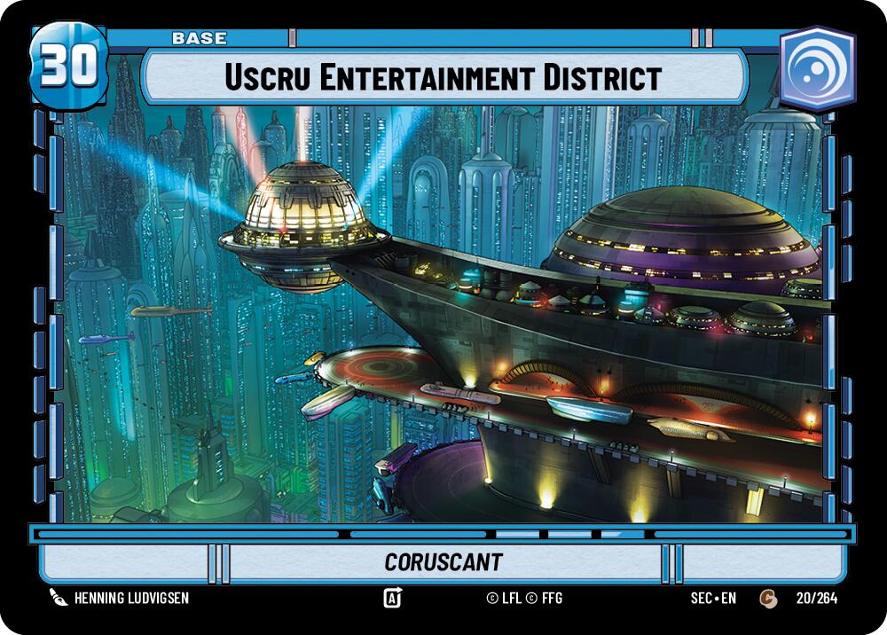 Uscru Entertainment District // Spy (20/264 // T01/T02) (20/264 // T01/T02) [Secrets of Power]