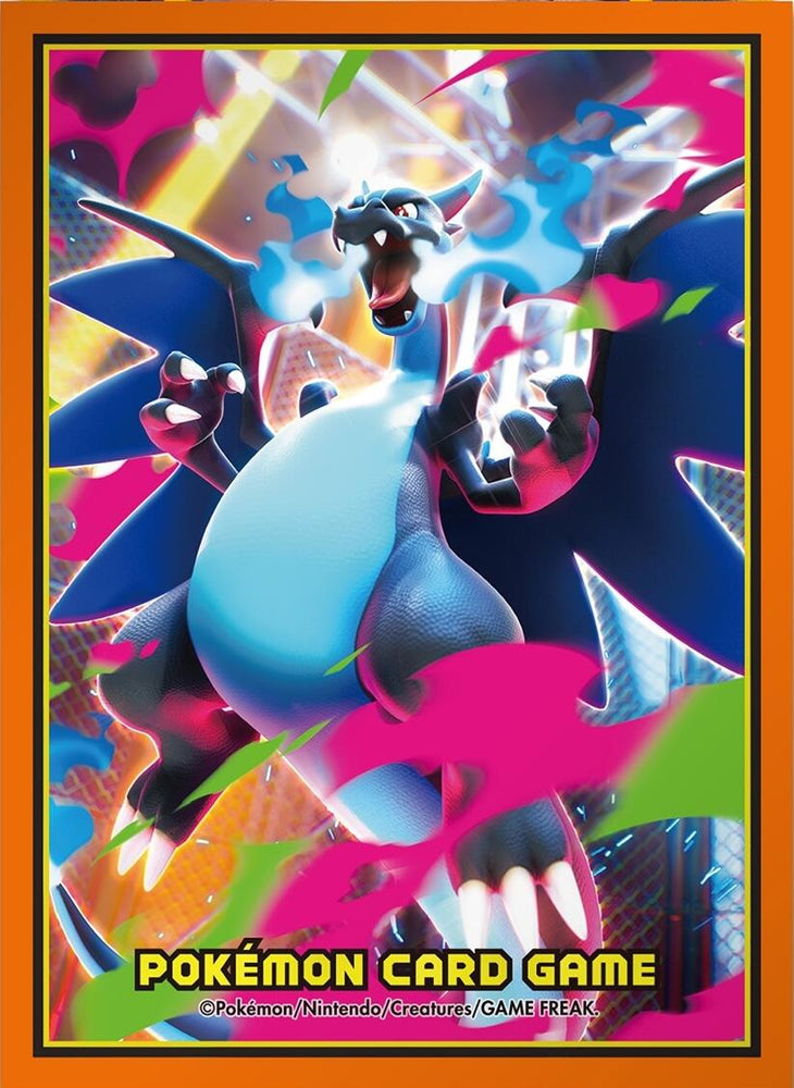 Card Sleeves - Mega Charizard X (64-Pack) (Pokemon Center Japan Exclusive)