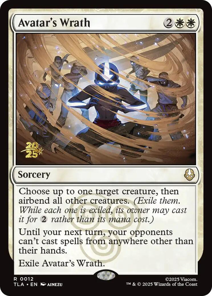 Avatar's Wrath [Avatar: The Last Airbender Prerelease Cards]
