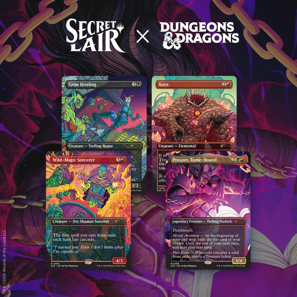 Secret Lair x Dungeons & Dragons: Shadow's Over Baldur's Gate (Non-Foil Edition)