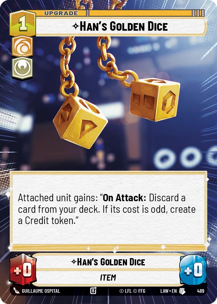 Han's Golden Dice (489) (Hyperspace) (489) [A Lawless Time]