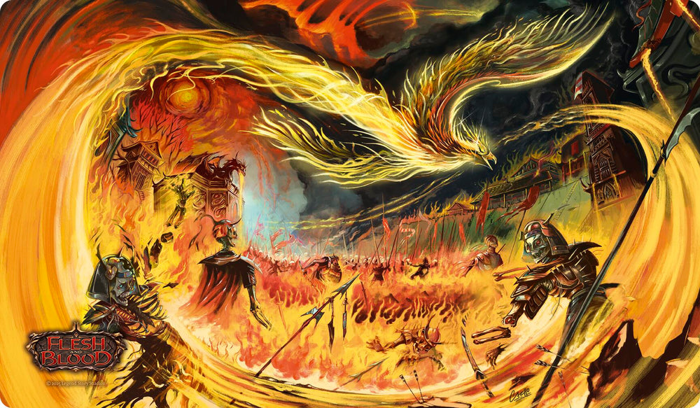 Flesh and Blood Playmat - Art of the Phoenix War