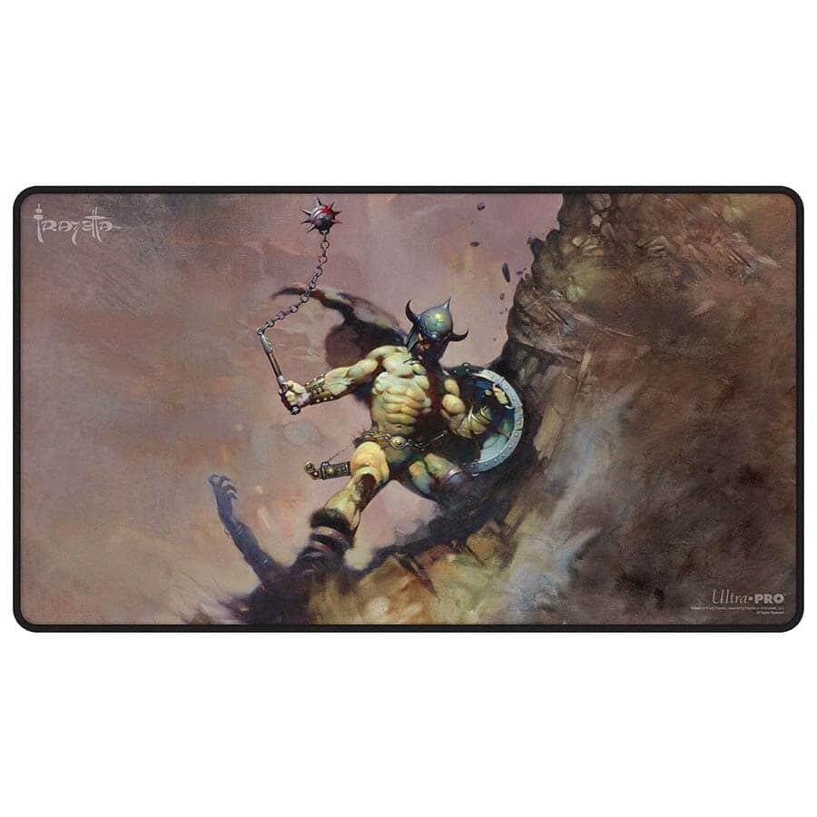 Ultra PRO: Playmat - Warrior with Ball and Chain by Frank Frazetta