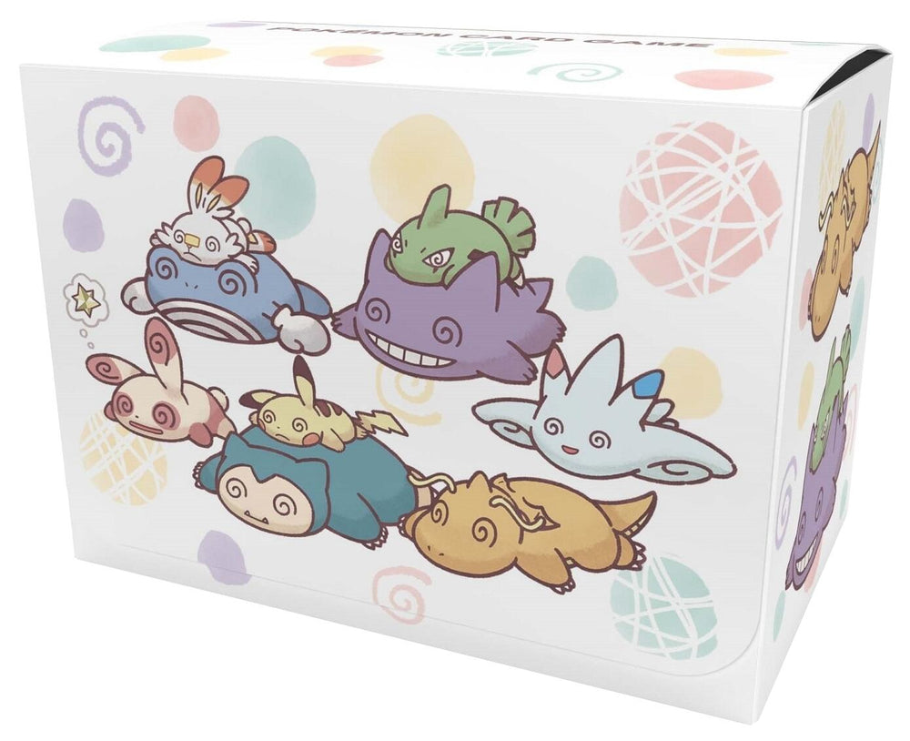 Pokemon Center Japan Exclusive: Exhausted Pokemon (Blue) Double Deck Box