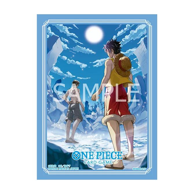 Bandai: 70ct Card Sleeves - Luffy & Ace (Volume 15)