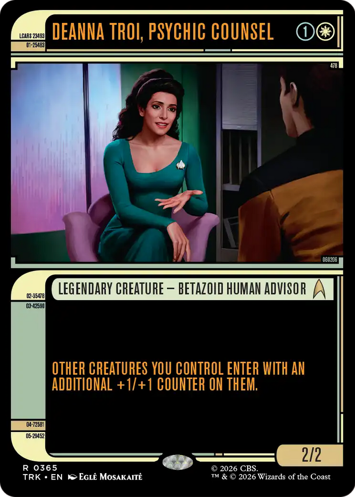 Deanna Troi, Psychic Counsel (Showcase) [Star Trek]