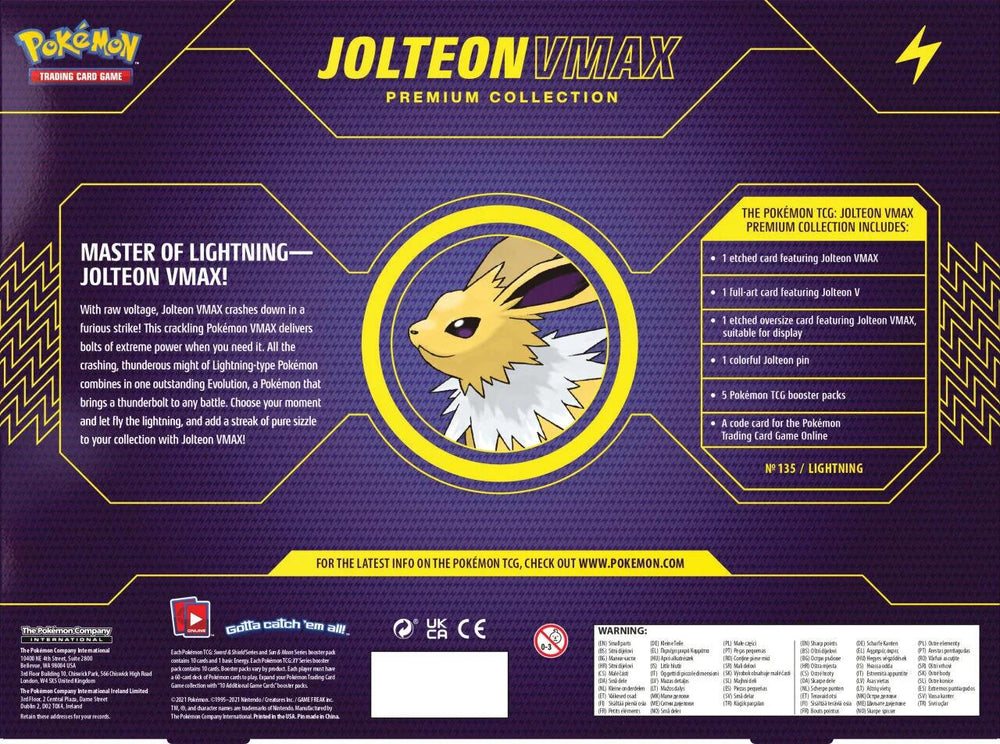 Jolteon VMAX Premium Collection (EU Exclusive)