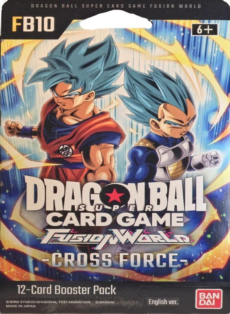 Cross Force - Sleeved Booster Pack (Son Goku and Vegeta)