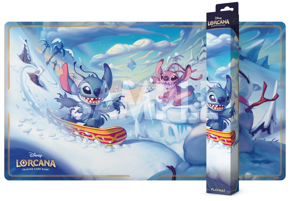 Playmat (Stitch - Carefree Snowboarder)