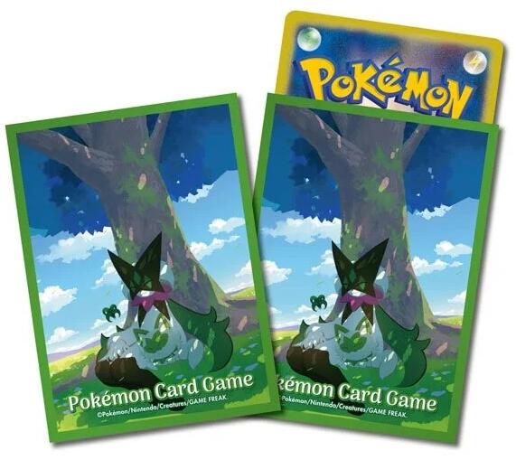 Card Sleeves - Sprigatito & Meowscarada Goodnight (64-Pack) (Pokemon Center Japan)